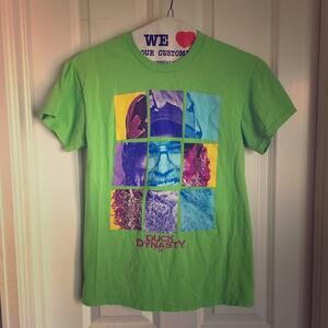 •Duck Dynasty• Neon Green Tshirt